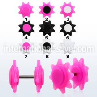 ipvrf cheaters  illusion plugs and tapers acrylic body jewelry belly button