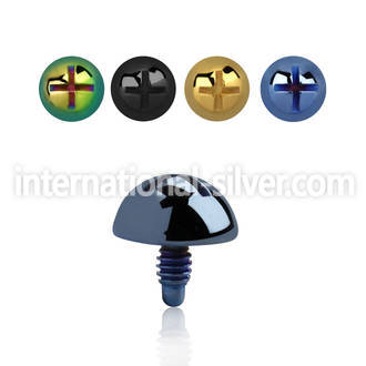 itd4 dermals anodized surgical steel 316l belly button