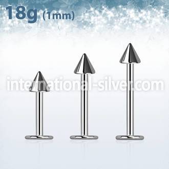 lb18cn3 labrets lip rings surgical steel 316l labrets chin