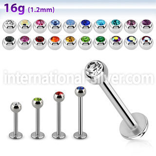 lbc3 labrets lip rings surgical steel 316l labrets chin