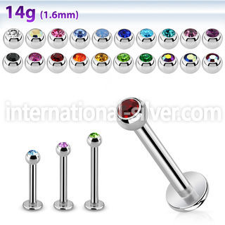 lbc3g labrets lip rings surgical steel 316l labrets chin