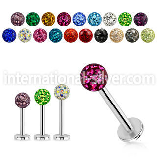 lbfr4s labrets lip rings surgical steel 316l labrets chin