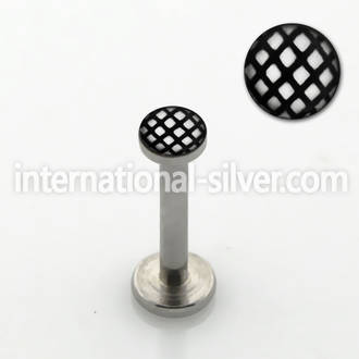 lblg06 labrets lip rings surgical steel 316l labrets chin