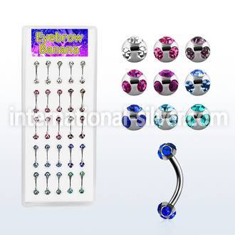 lbnec3 micro curved barbells surgical steel 316l eyebrow