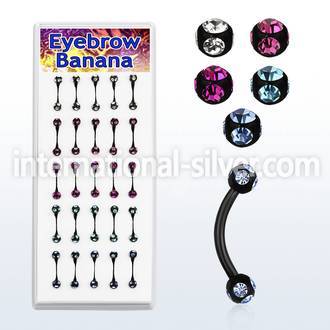 lbnkc3 micro curved barbells anodized surgical steel 316l eyebrow