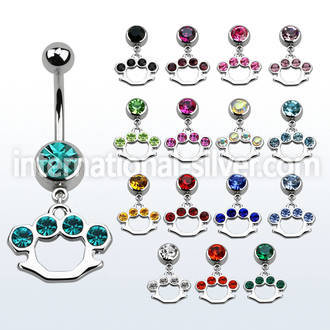 mcd389 belly rings surgical steel 316l belly button