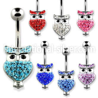 mcd416 belly rings surgical steel 316l belly button