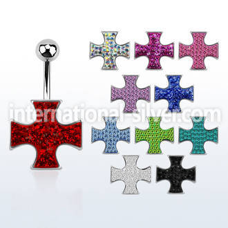 mcd419 belly rings surgical steel 316l belly button