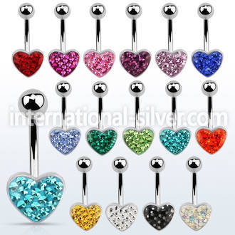 mcd426 belly rings surgical steel 316l belly button