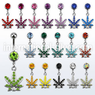 mcd473 belly rings surgical steel 316l belly button