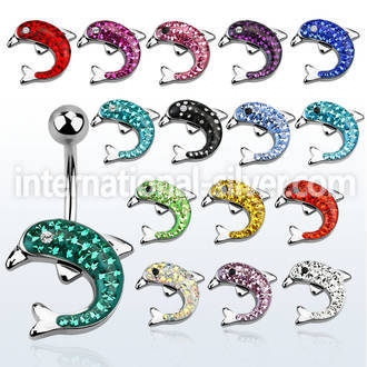 mcd539 belly rings surgical steel 316l belly button