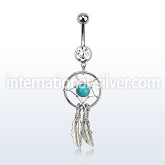 mcd544 belly rings surgical steel 316l belly button