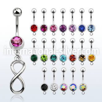 mcd624 belly rings surgical steel 316l belly button