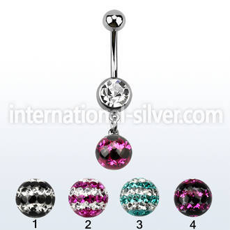 mcd626d belly rings surgical steel 316l belly button