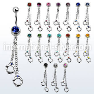 mcd652s belly rings surgical steel 316l belly button