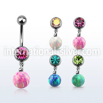 mcd754 belly rings surgical steel 316l belly button