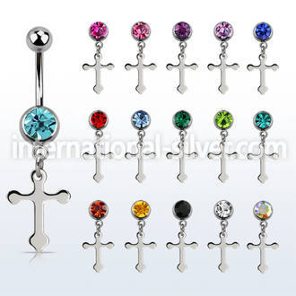 mcd756 belly rings surgical steel 316l belly button