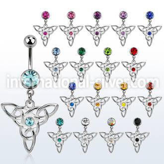 mcd759 belly rings surgical steel 316l belly button