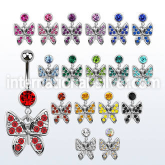 mcdbut7 belly rings surgical steel 316l belly button