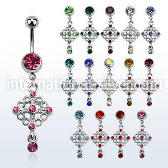 mcdrp1 belly rings surgical steel 316l belly button