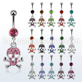 mcdsk5 belly rings surgical steel 316l belly button