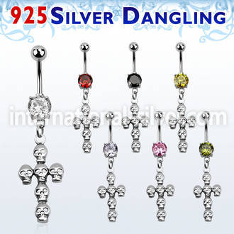 mcdvd11 belly rings surgical steel 316l belly button