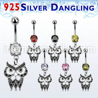 mcdvd21 belly rings surgical steel 316l belly button