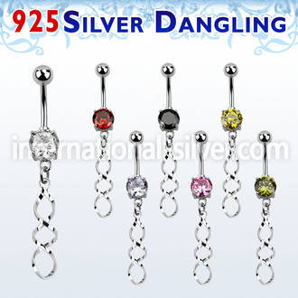 mcdvd31 belly rings surgical steel 316l belly button