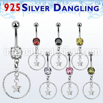 mcdvd33 belly rings surgical steel 316l belly button