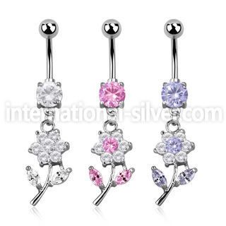 mcdz178 belly rings surgical steel 316l belly button