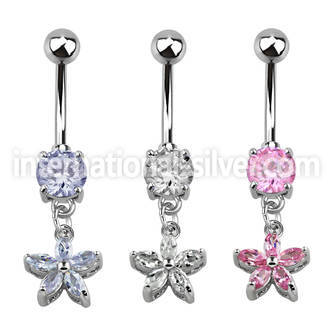 mcdz319 belly rings surgical steel 316l belly button