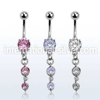 mcdz351 belly rings surgical steel 316l belly button