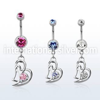 mcdz373 belly rings surgical steel 316l belly button