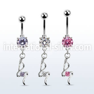 mcdz410 belly rings surgical steel 316l belly button