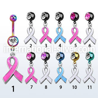 mdk501 belly rings anodized surgical steel 316l belly button