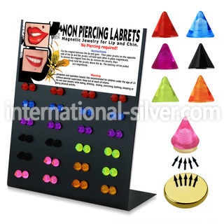 mg101 fake illusion body jewelry acrylic body jewelry belly button