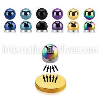 mghtb fake illusion body jewelry anodized surgical steel 316l nose