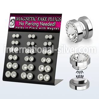 mgmpr16 cheaters  illusion plugs and tapers surgical steel 316l ear lobe