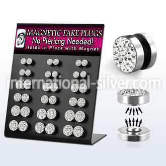 mgmpr17 cheaters  illusion plugs and tapers surgical steel 316l ear lobe