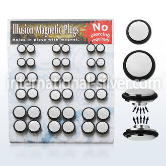 mgmpr4 cheaters  illusion plugs and tapers surgical steel 316l belly button