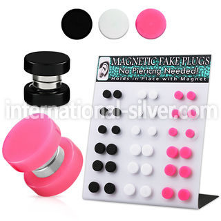 mgmpr7 cheaters  illusion plugs and tapers acrylic body jewelry belly button