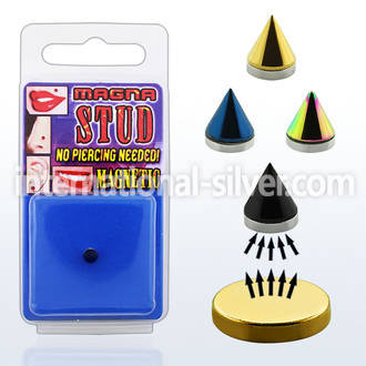 mgptn4 fake illusion body jewelry anodized surgical steel 316l nose