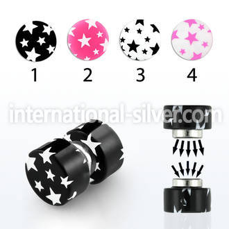 mpaa cheaters  illusion plugs and tapers acrylic body jewelry belly button