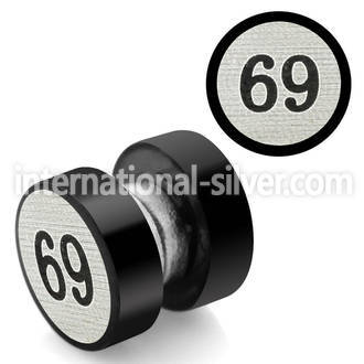 mpls10 cheaters  illusion plugs and tapers anodized surgical steel 316l belly button