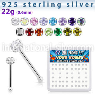 nbczbxc nose bone silver 925 nose