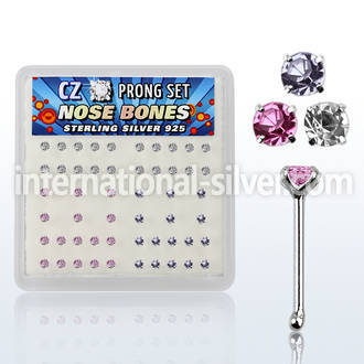 nbczbxm nose bone silver 925 nose