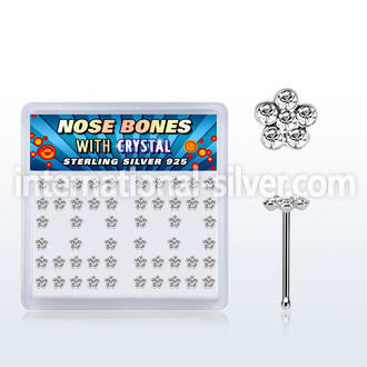 nbflbxc nose bone silver 925 nose