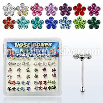 nbflbxs nose bone silver 925 nose