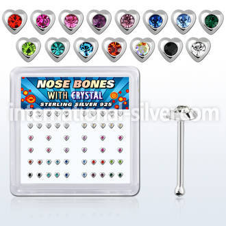 nbhrbxm nose bone silver 925 nose