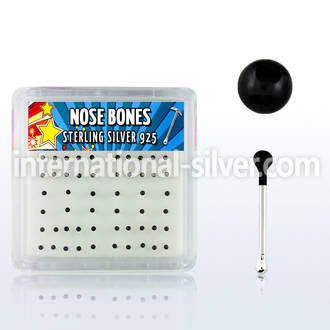 nbkbbx nose bone silver 925 nose